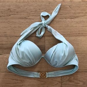 Light blue VS bathing suit top